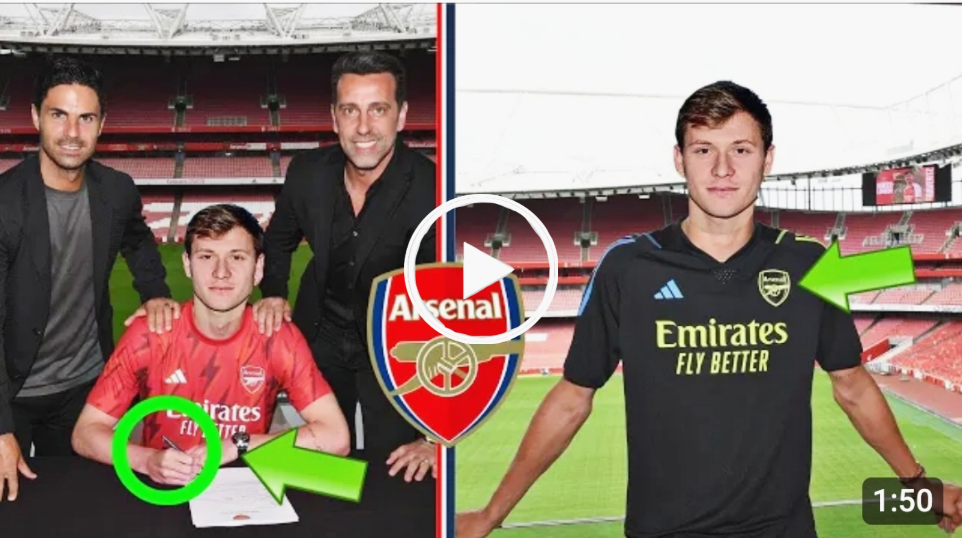Second January signing confirmed: Arsenal completed the signing of £65m ...